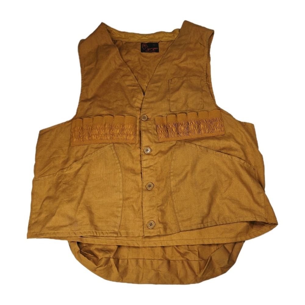 BLACK SHEEP Big Horn Vintage Size Large‎ Hunting Shooting Vest Hong Kong